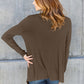 Basic Bae Full Size Open Front Long Sleeve Cardigan