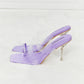 Cape Robbin Toe Ring Heels in Purple
