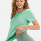 Curved Hem Athletic T-Shirt