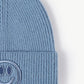 Smiley Face Rib-Knit Beanie