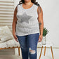 Vocal Starlit Night Chain Detail Sleeveless Tee