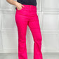 Zenana Clementine Full Size High-Rise Bootcut Jeans in Fuchsia