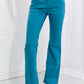 Zenana Clementine Full Size High-Rise Bootcut Jeans in Teal