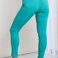 YMI Jeanswear Kate Hyper-Stretch Full Size Mid-Rise Skinny Jeans in Sea Green