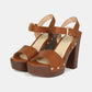 DDK Kindness and Grace Studded Block Heels