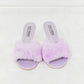 Cape Robbin Fur Strap Slide Heels