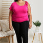 White Birch Notting Hill Full Size Off-Shoulder Tee