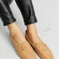 WILD DIVA Faux Leather Flats