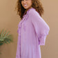 Davi & Dani Always Worthy Full Size Run Frill Trim Tunic