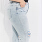 Vervet by Flying Monkey Stand Out Full Size Distressed Cropped Jeans