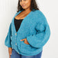 Davi & Dani Just a Fling Full Size Button Down Cardigan