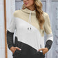 Colorblock Pocketed Hoodie