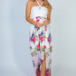 White Birch Flowers For Sale Full Size Floral Halter Dress