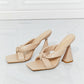 Cape Robbin Twist-Detail  Tapered Heels