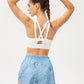 Comfortable Cutout Crisscross Sports Bra