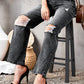 Distressed Bootcut Jeans