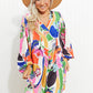 Cotton Bleu Disco Days Full Size Printed Airflow Dress