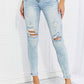 Vervet by Flying Monkey On The Road Full Size Distressed Jeans