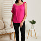 White Birch Notting Hill Full Size Off-Shoulder Tee