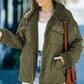 Corduroy Ribbed Fleece Lined Jacket