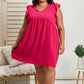 Cotton Bleu Pure Bliss Full Size Ruffle Sleeve Dress