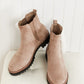WeeBoo Warmer Days Faux Fur Trim Chelsea Booties