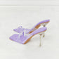 Cape Robbin Toe Ring Heels in Purple