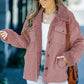 Corduroy Ribbed Fleece Lined Jacket