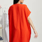Cotton Bleu Hidden Cove Full Size Airflow Pleated Detail Dress