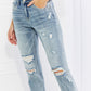 Vervet by Flying Monkey Let You Go Full Size Distressed Jeans