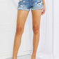 Vervet by Flying Monkey Worth It Full Size Distressed Denim Shorts
