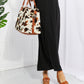 Animal Print Plush Weekender Bag
