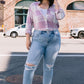 Vervet by Flying Monkey Wren Full Size High Rise Crop Flare Jeans