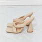 Cape Robbin Twist-Detail  Tapered Heels