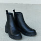 Weeboo Faux Suede Elastic Sided Chelsea Boots