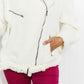 Davi & Dani Come a Little Closer Full Size Faux Fur Jacket