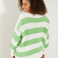 CY Fashion Thrill of the Moment Striped Sweater