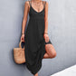 Double-Strap Crisscross Maxi Dress