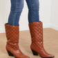 Cape Robbin Live It Up Quilted Boots