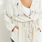 Cotton Bleu Coming to You Full Size Faux Suede Shacket