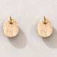 Two-Tone Crystal Pear Shape Earrings