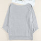 Christmas Graphic Raglan Sleeve Sweatshirt