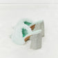 Cape Robbin Fur Strap Rhinestone Block Heels