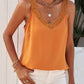 Spliced Lace Plunge Tank