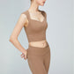 Sweat Absorbing Sleeveless Sports Bra