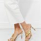 Cape Robbin Chunky Chain Detail Heels in Yellow