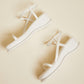 Weeboo Time is Now Strappy Platform Sandals