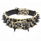 Spiked Studded Leather Collars