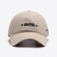 Cool Letter Embroidery Baseball Cap