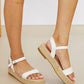 DDK Coastal Stroll Platform Espadrille Sandals